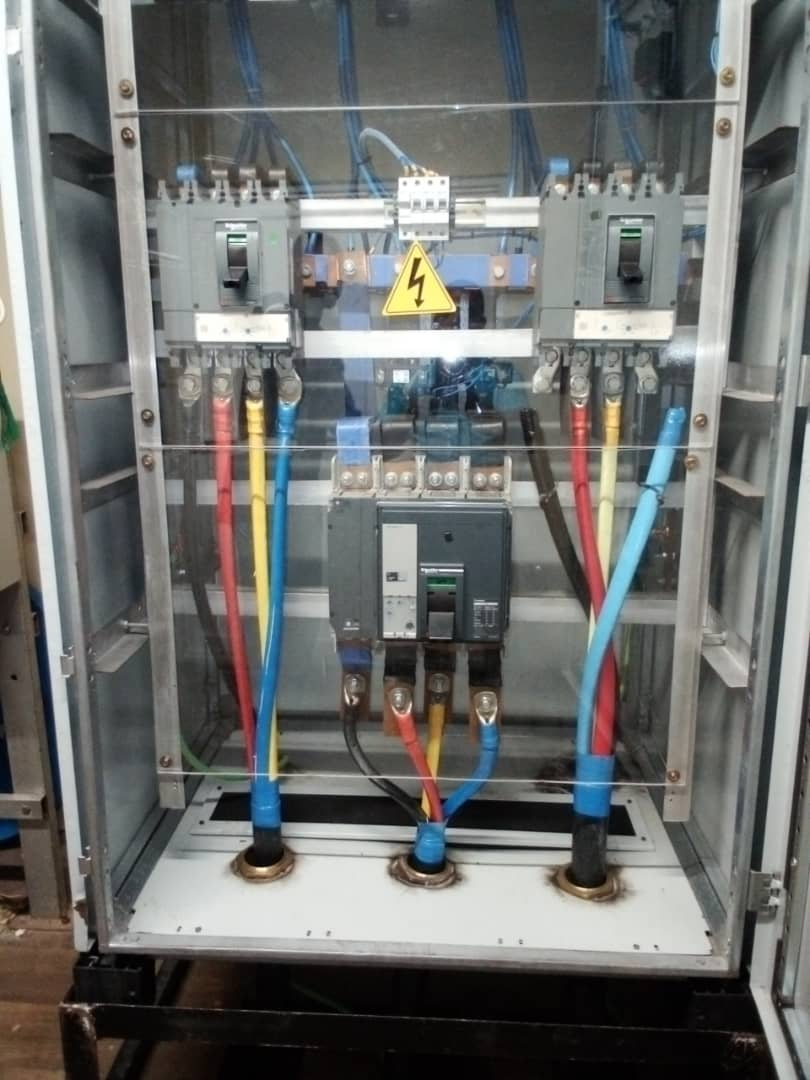 Low voltage panel cable installation